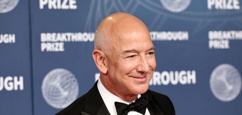 bezos predicts that millions will live in