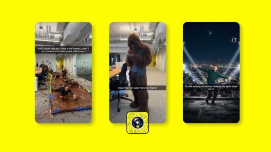 snapchat makes its first open prompt ai