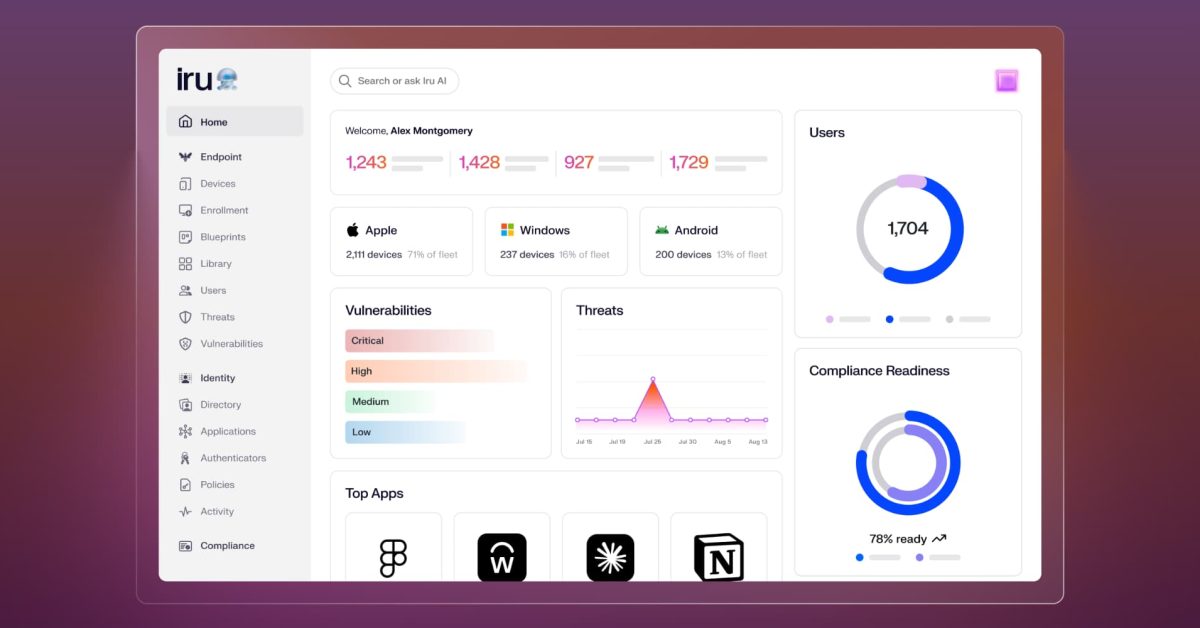 kandji becomes iru unifying identity security and