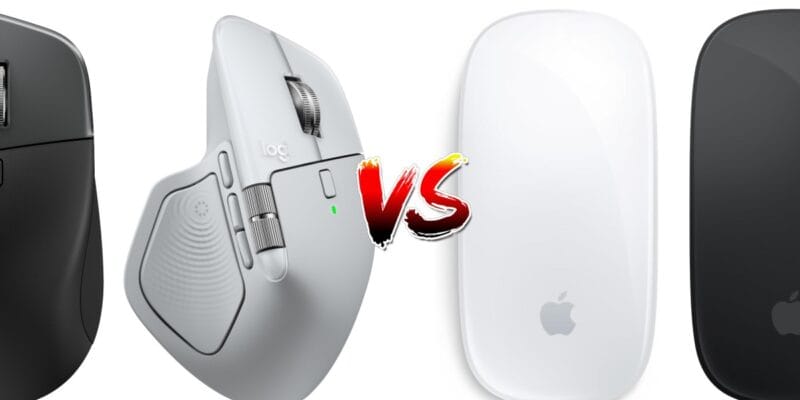mx master 4 vs magic mouse -