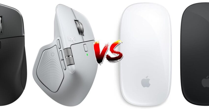 mx master 4 vs magic mouse -