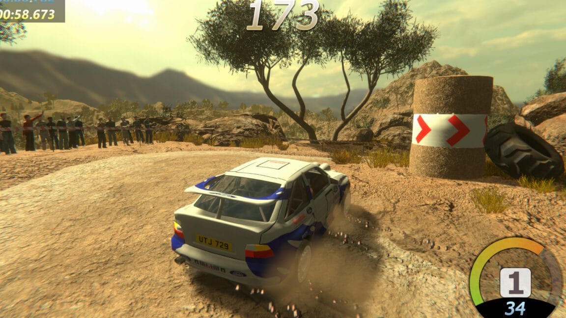 rally arcade classics is a fun 90s-throwback