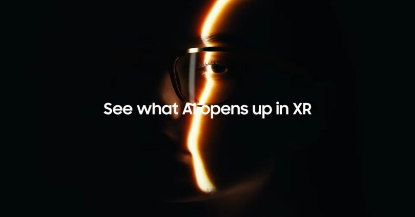 samsung teases android xr glasses with new