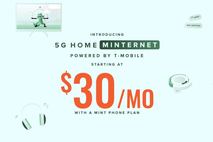 mint mobile s prepaid home internet plan
