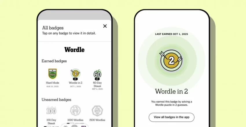 wordle has achievements now