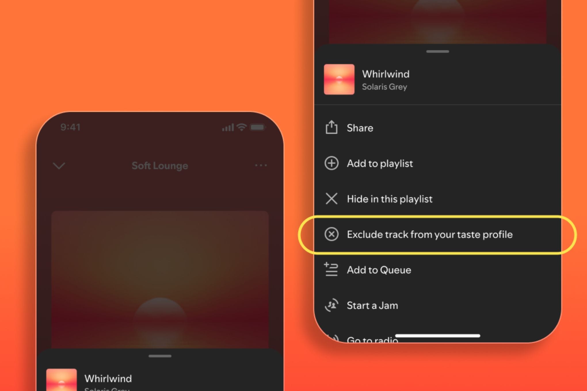 spotify now lets you exclude specific songs