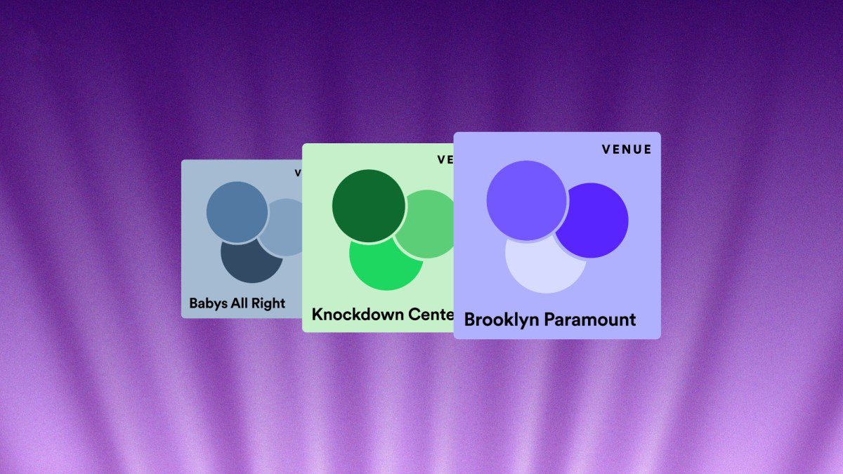 spotify now lets you follow venues to