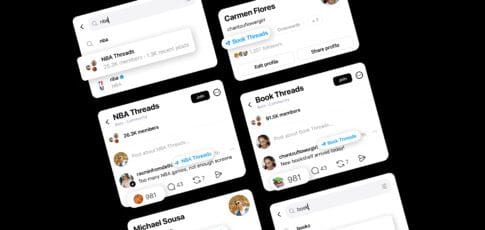 threads adds communities to put your interests