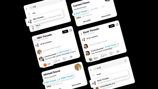 threads adds communities to put your interests