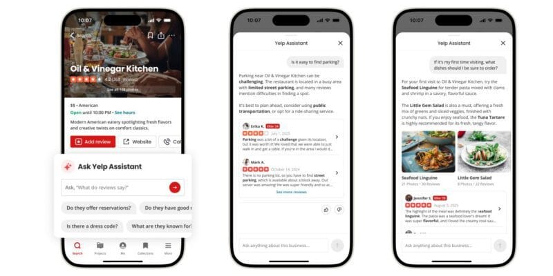 yelp s ai assistant can now scan