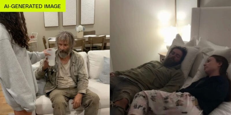 Police are asking kids to stop pulling AI homeless man prank 16 police are asking kids to stop pulling