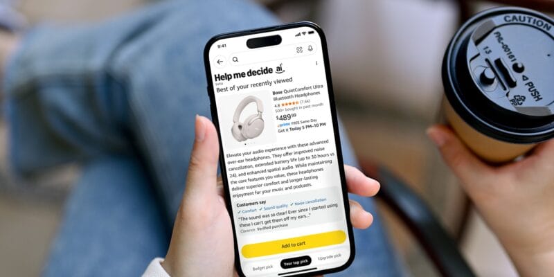Amazon’s latest attempt at selling stuff with AI is the ‘Help me decide’ button 18 Amazon’s latest attempt at selling stuff with AI is the ‘Help me decide’ button | Hashe Computer Solutions (Pvt) Ltd.