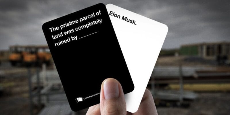 Cards Against Humanity lawsuit forced SpaceX to vacate land on US/Mexico border 10 cards against humanity lawsuit forced spacex to