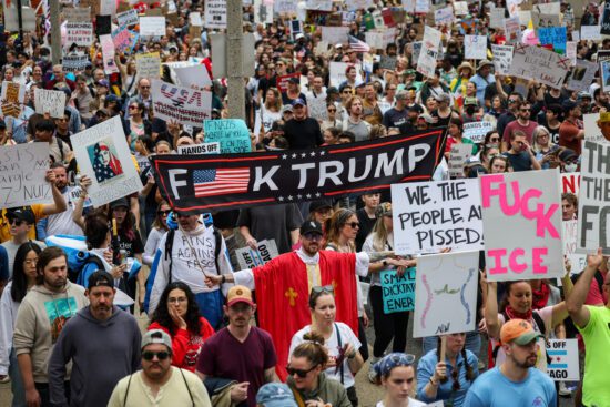 organizers say over 7 million showed up