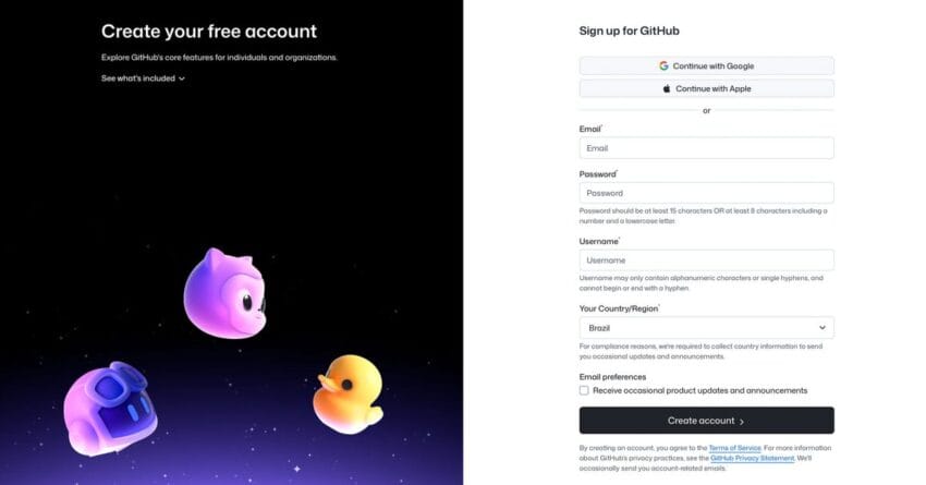 github now supports sign in with apple