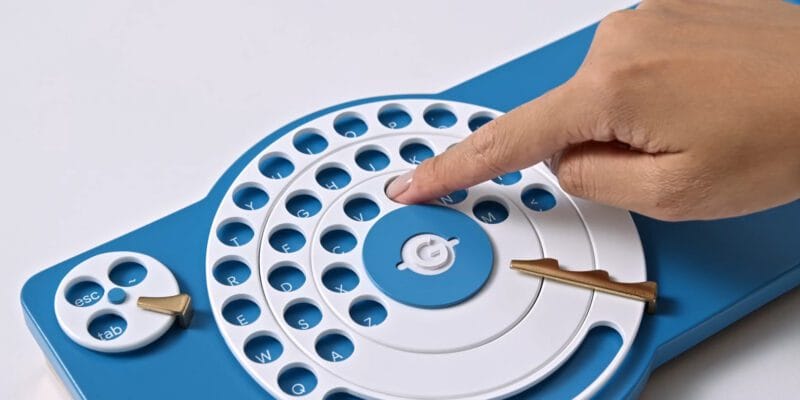 Google Japan’s concept keyboard is inspired by rotary phones 9 google japan s concept keyboard is inspired