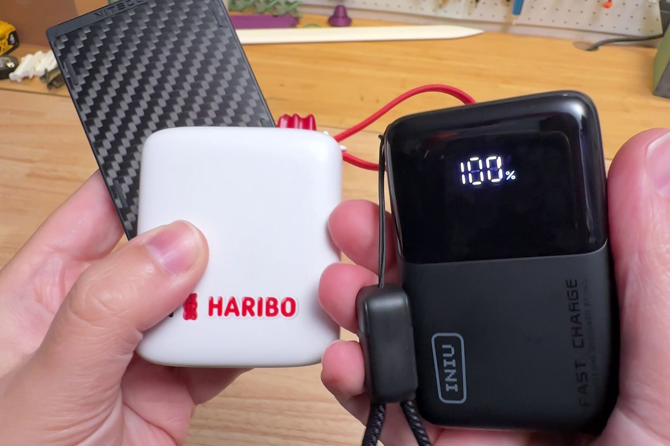 i see your haribo gummy bear battery