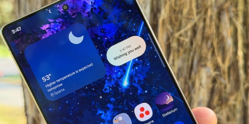 samsung s update screen gets a makeover