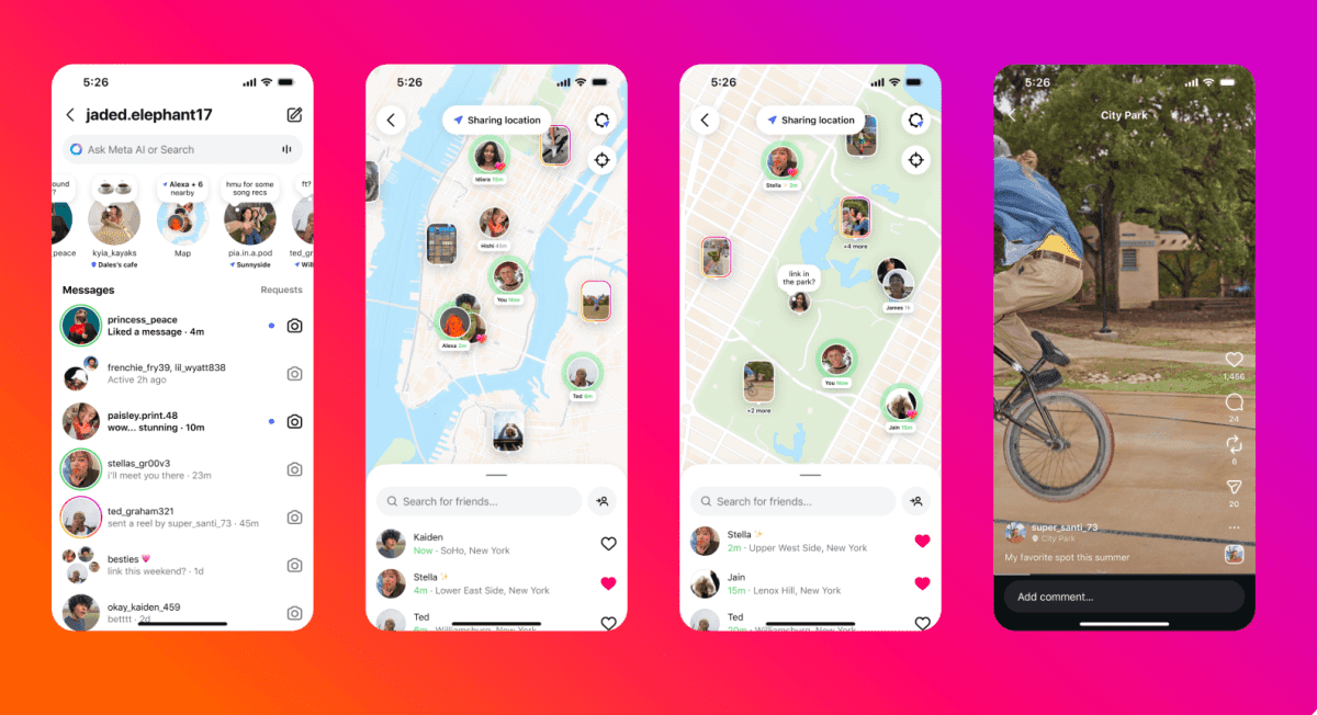 instagram updates its map feature to make