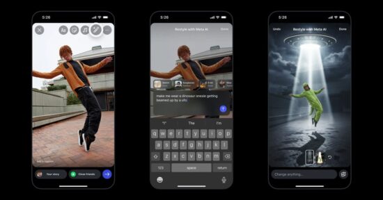 instagram stories now support ai-powered edits with