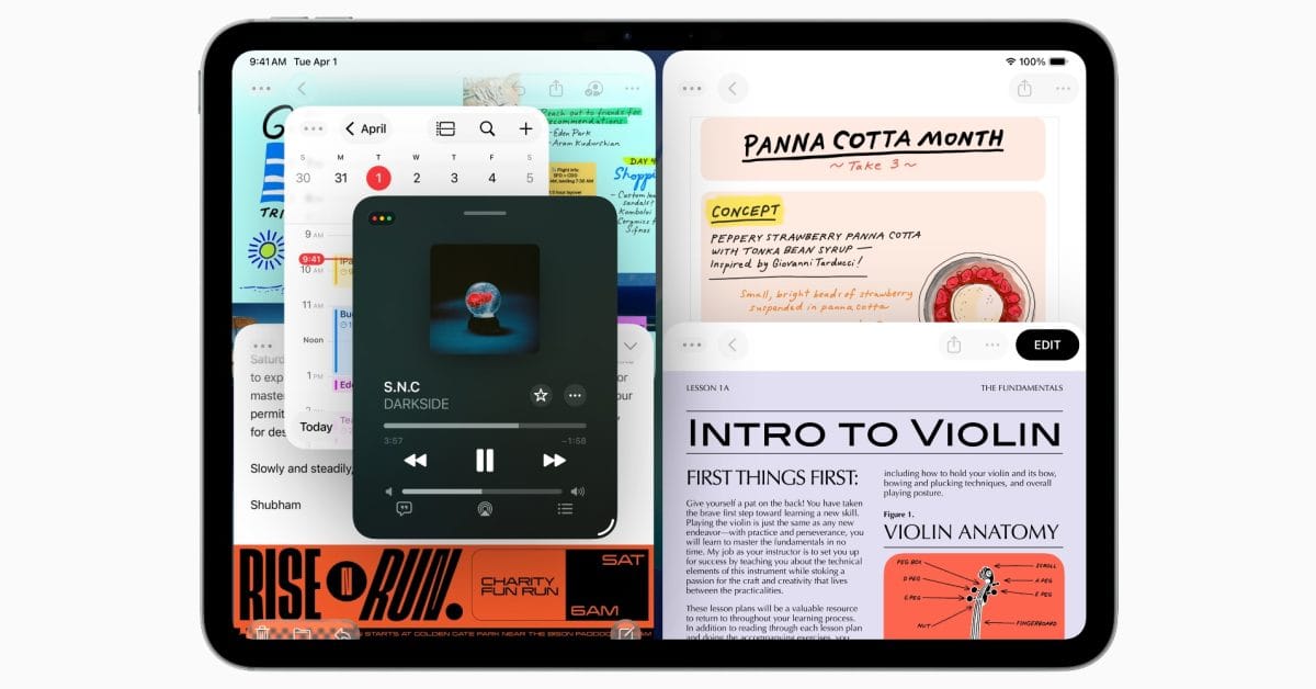 ipados 26 gives apps a new mac-like