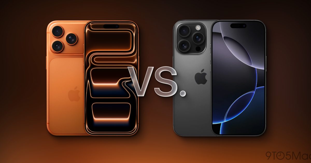 iphone 17 pro vs iphone 16 pro