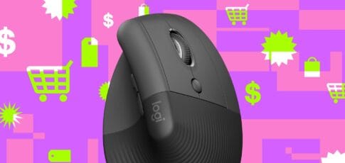 logitech s wireless vertical mouse has never