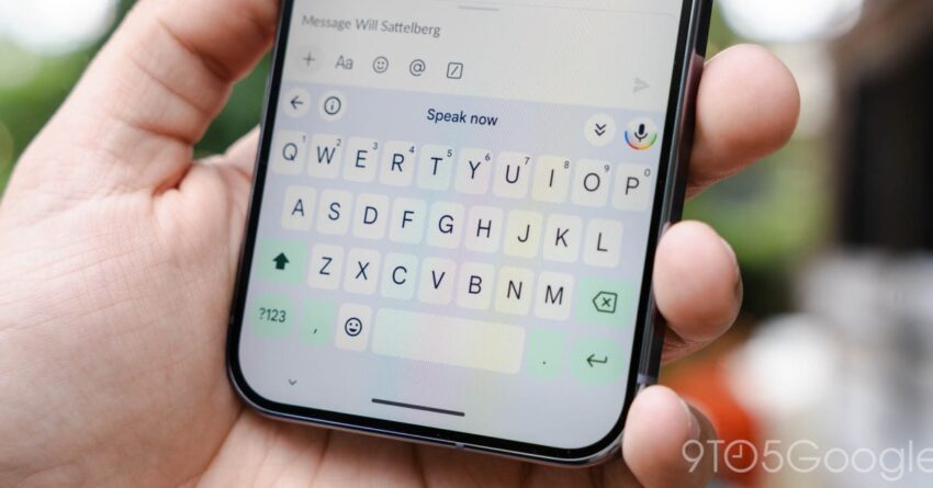 gboard rolls out flick keys to enter