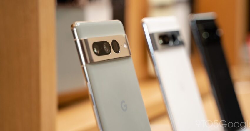 pixel 6 pro and pixel 7 pro