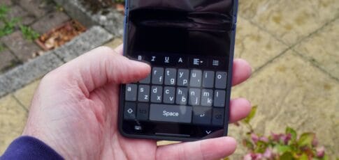 i tried a weird 16-key keyboard and