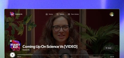 spotify finally brings video podcasts and music