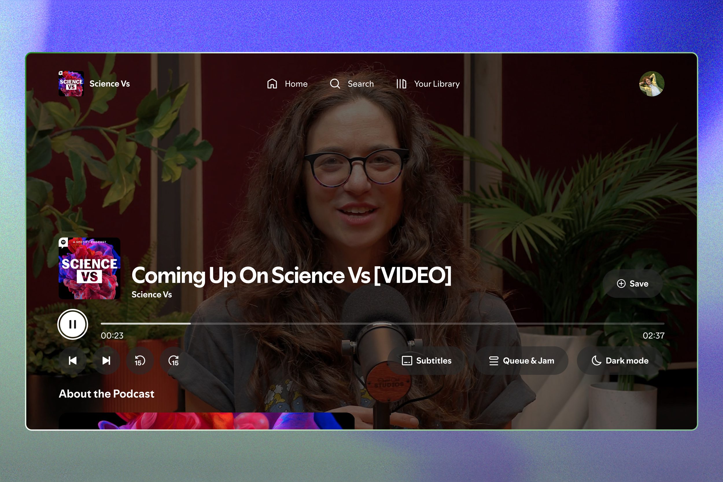 spotify finally brings video podcasts and music