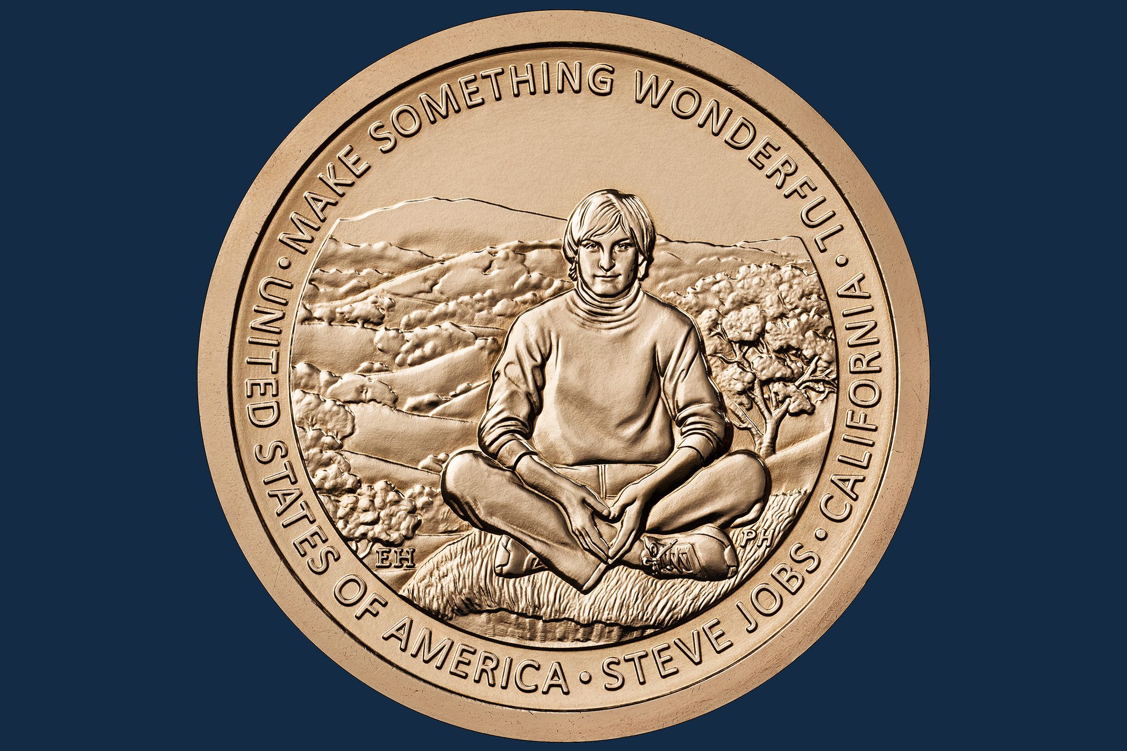 steve jobs will appear on commemorative 1