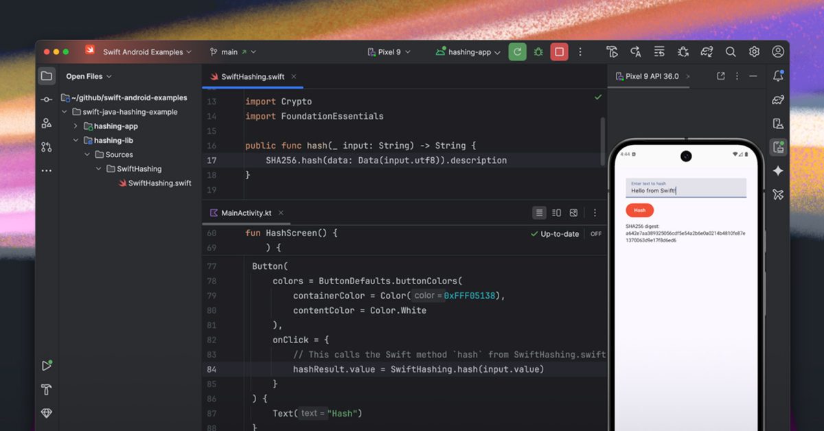 swift sdk for android now available