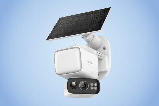 tapo s new solar floodlight camera soaks