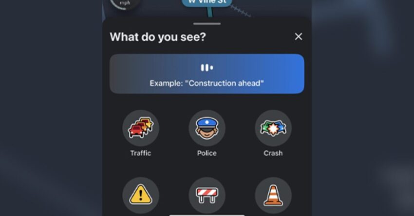 waze rolls out conversational reporting to report