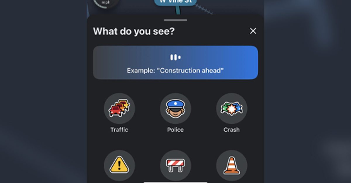 waze rolls out conversational reporting to report