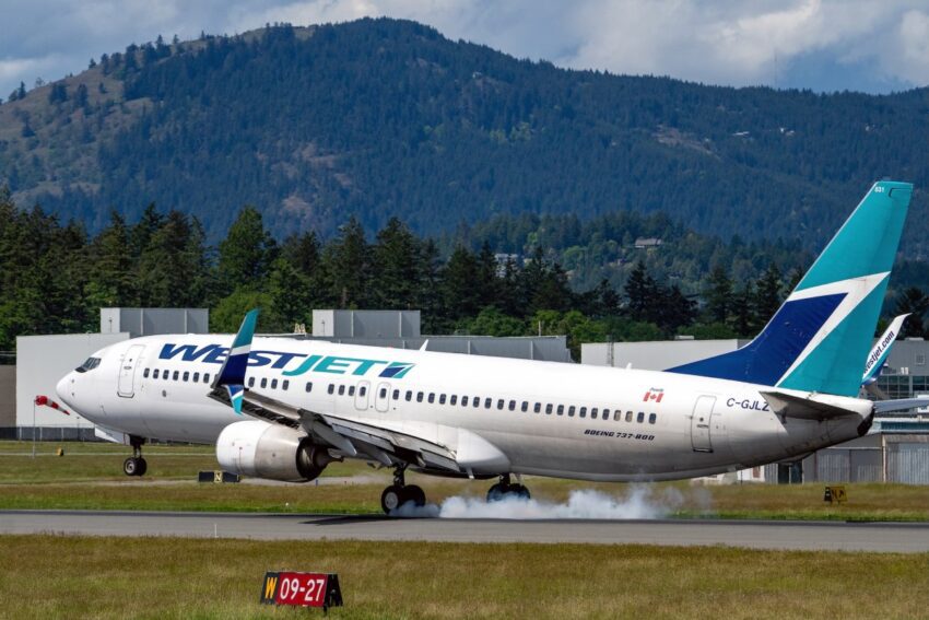 data breach at canadian airline westjet affects