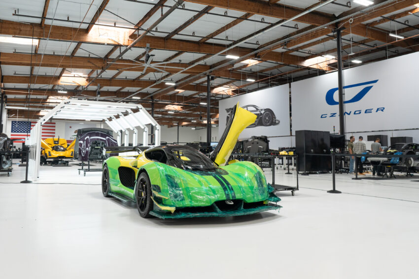 the czinger 21c is a halo car