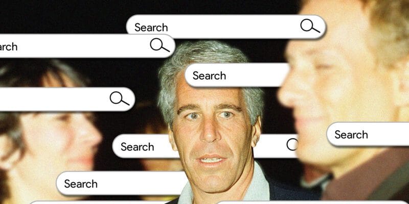 how jeffrey epstein used seo to bury