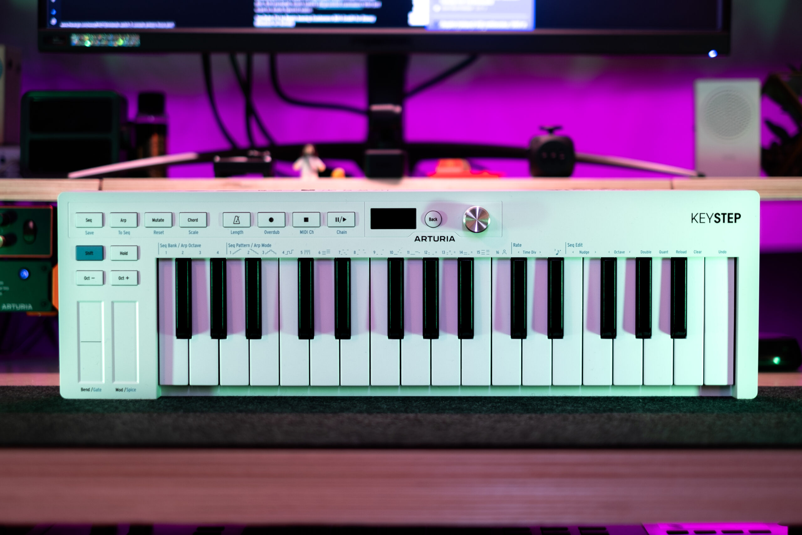 arturia s keystep mk2 midi controller is