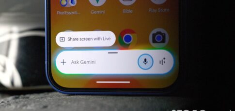 gemini overlay switching to fullscreen glow on