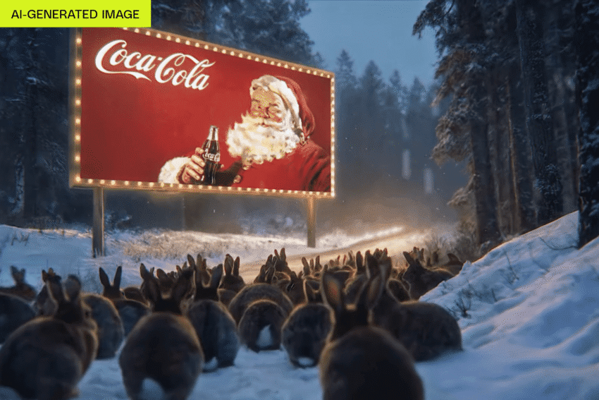 coca-cola s new ai holiday ad is