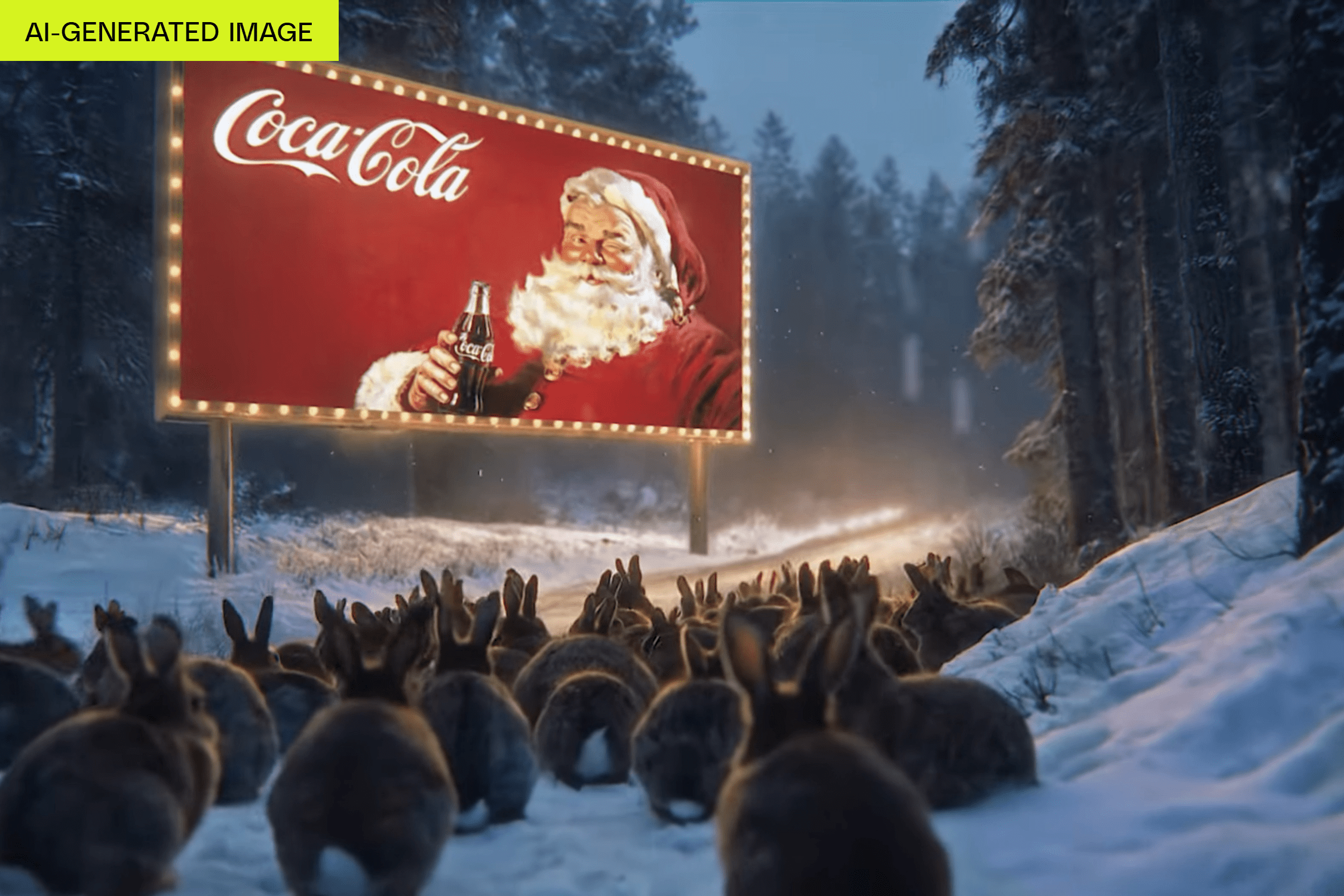 coca-cola s new ai holiday ad is