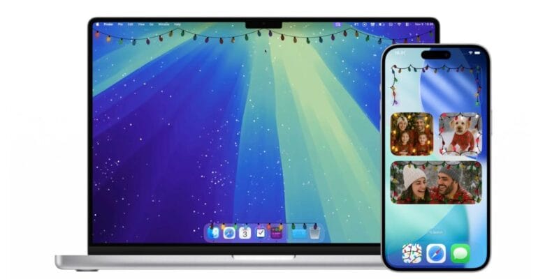 Festivitas gifts Mac users with snowfall and Shortcuts support, now on iPhone and iPad 2 festivitas gifts mac users with snowfall and