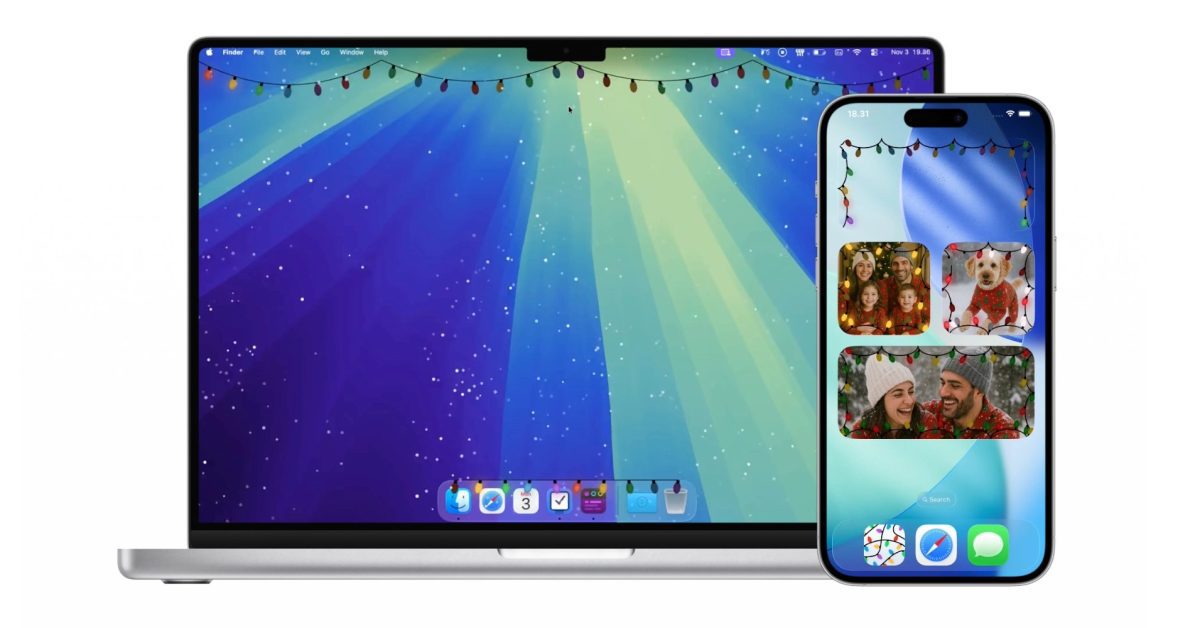 festivitas gifts mac users with snowfall and