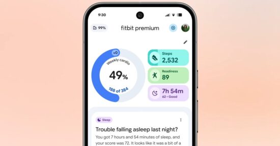 fitbit redesign brings material 3 expressive overhaul