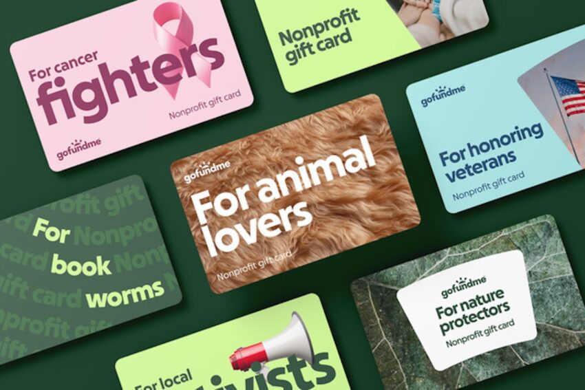 crowdfunding giant gofundme now sells gift cards