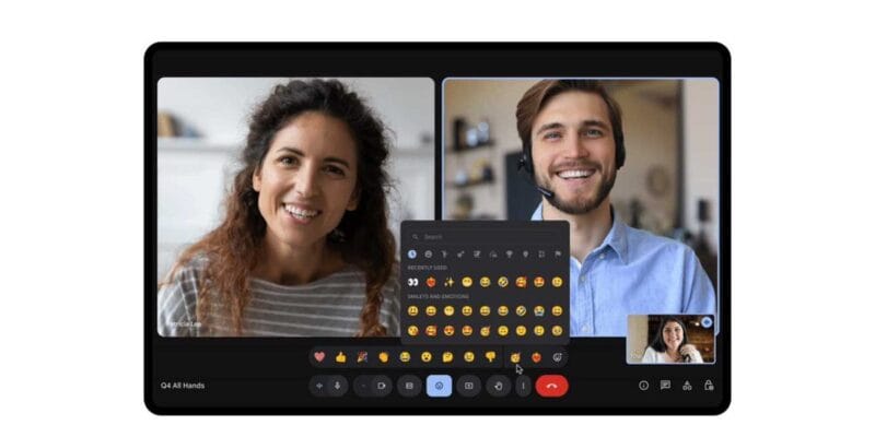 google meet expands in-call emoji reactions to