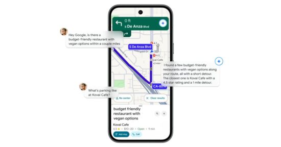 google maps starts rolling out gemini for